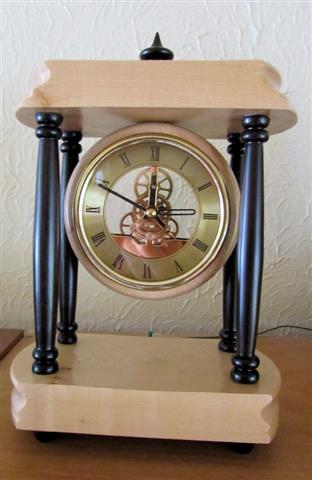 Graham's skeleton clock